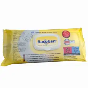 BACOBAN® Langzeit-Flächendesinfektionstücher, 50 Stück im Flachpack