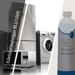 Paslanmaz çelik temizleyici BLU1000 - paslanmaz çelik yüzeylerin profesyonel temizliği ve hazırlanması için