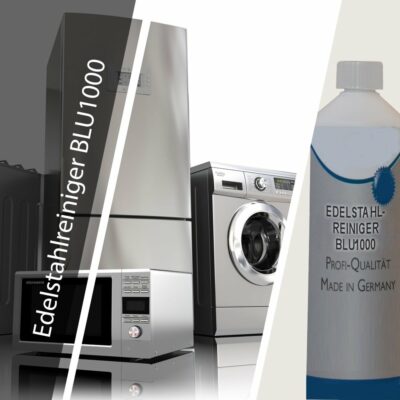 Pastrues çeliku inox BLU1000 - për pastrim dhe përgatitje profesionale të sipërfaqeve prej çeliku inox