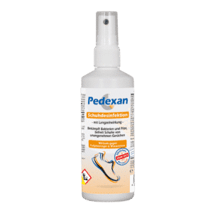 Pedexan Schuhdesinfektion mit Langzeitwirkung 125ml Pumpsprühflasche