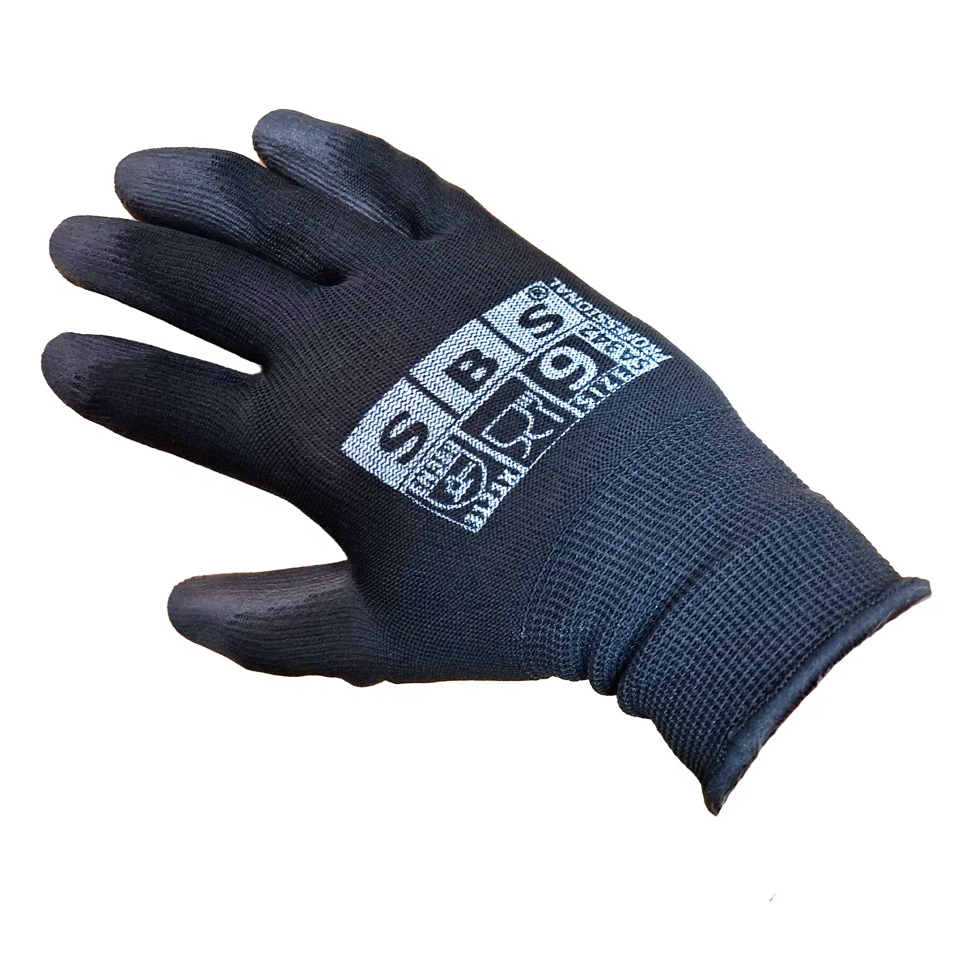 Arbeitshandschuhe Nylon schwarz Größe 9