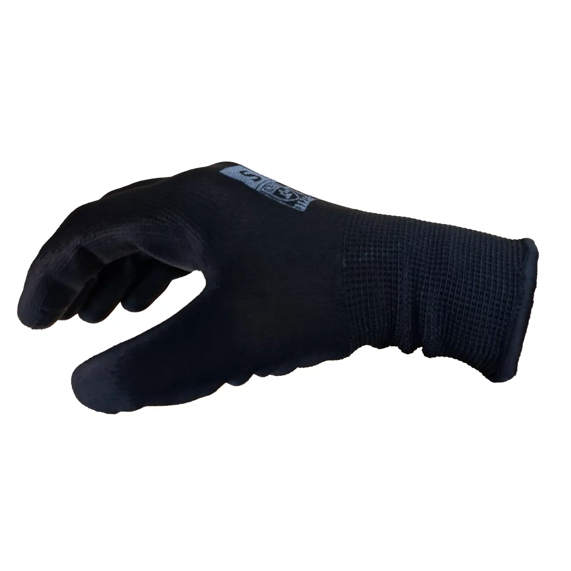 Arbeitshandschuhe Nylon schwarz Größe 9 – Bild 3